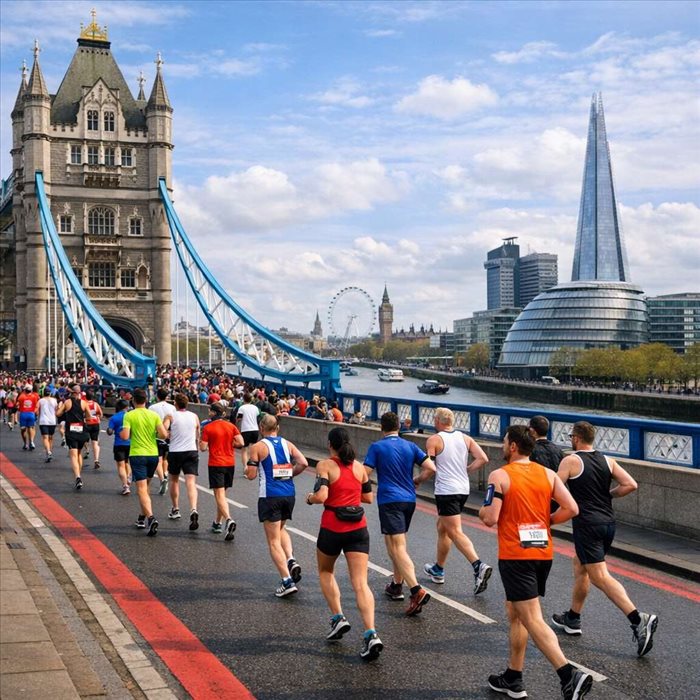 Parcours du marathon de Londres : tracé, départ et arrivée