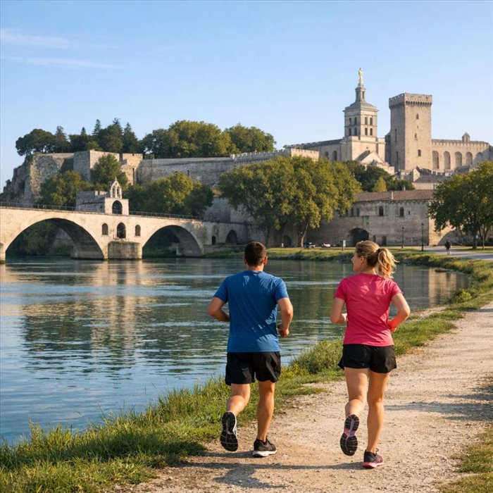 Où courir à Avignon ? Les meilleurs parcours à découvrir