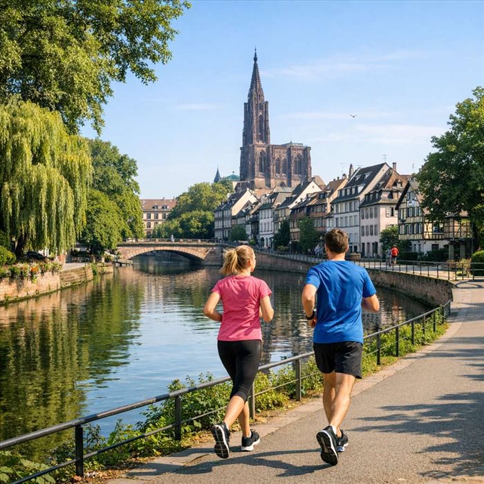 Où courir à Strasbourg ? 10 parcours pour tous les niveaux