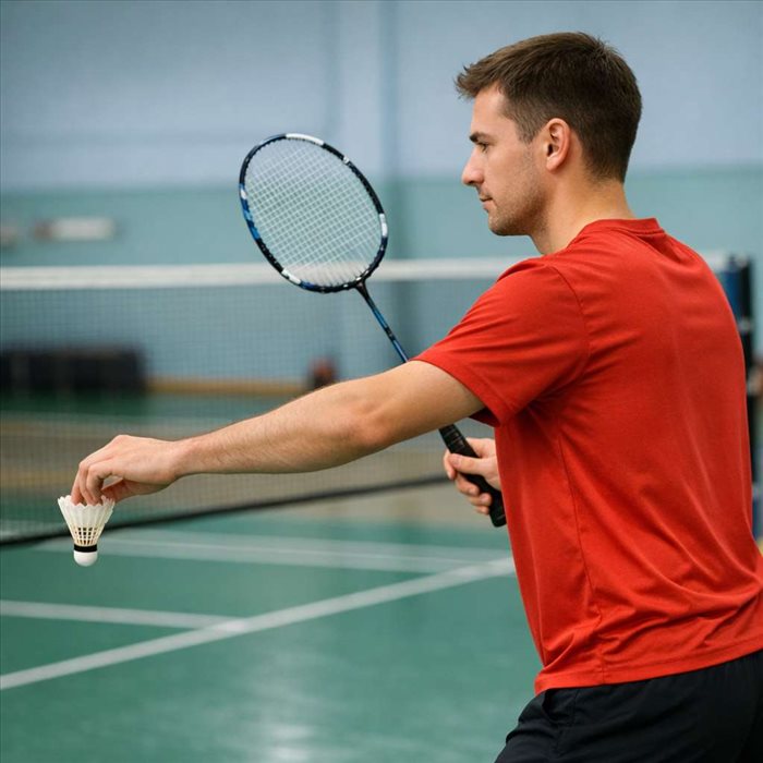 Comment réussir son premier service au badminton ? Guide simple