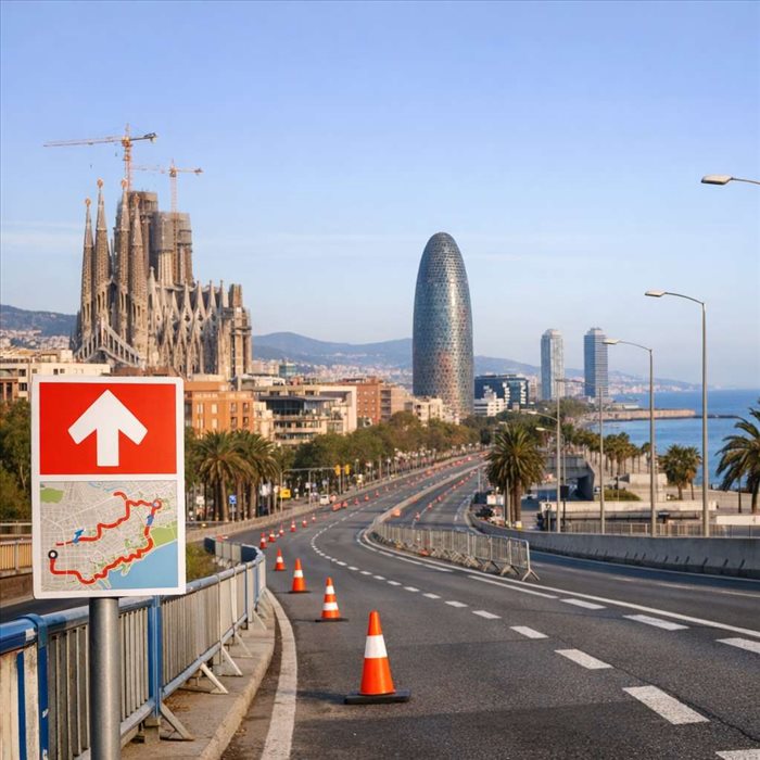 Parcours du marathon de Barcelone : tracé, profil et conseils