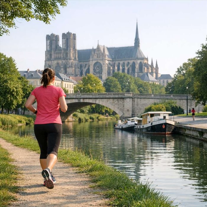 Où courir à Reims : top des meilleurs spots running