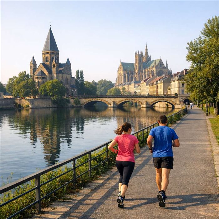 Où courir à Metz ? Les meilleurs parcours pour tous les niveaux