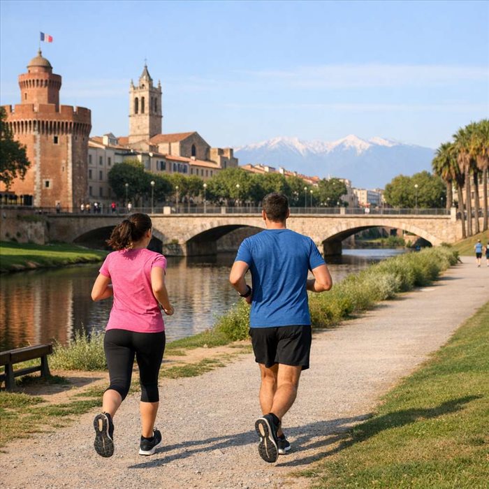 Où courir à Perpignan : 10 parcours pour tous les niveaux