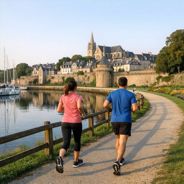 Où courir à Vannes ? Les meilleurs parcours, du port au golfe