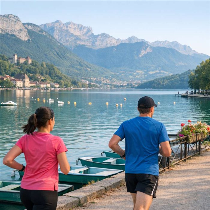 Où courir à Annecy : 8 parcours incontournables à tester