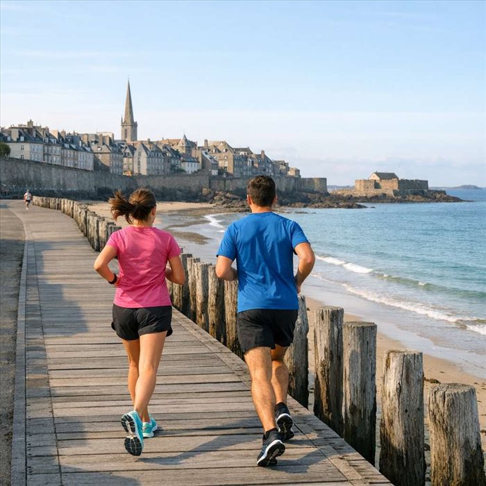 Où courir à Saint-Malo ? Les meilleurs parcours et coins