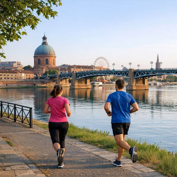 Où courir à Toulouse ? Les meilleurs spots running