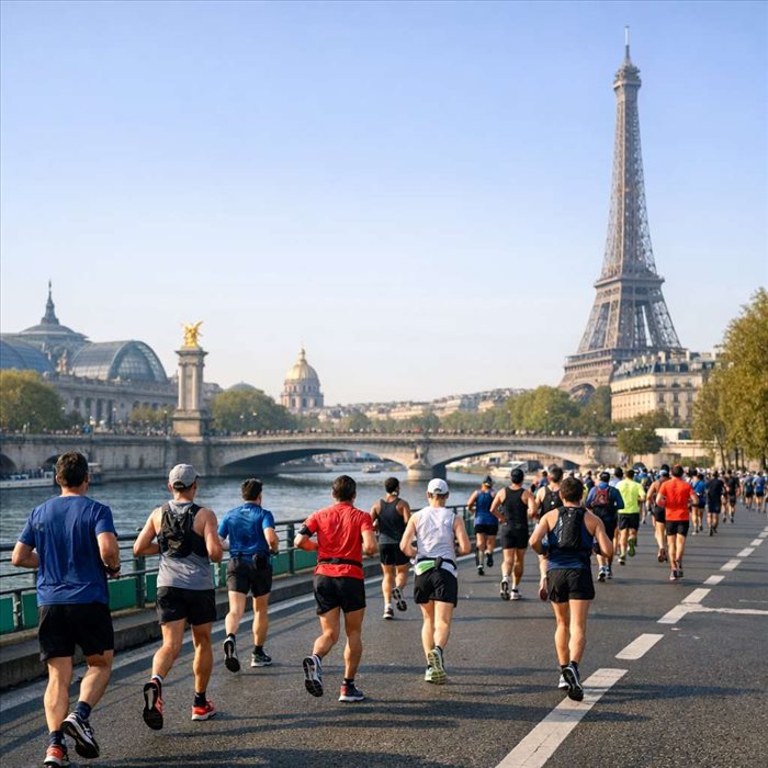 Parcours du marathon de Paris : tracé et caractéristiques clés