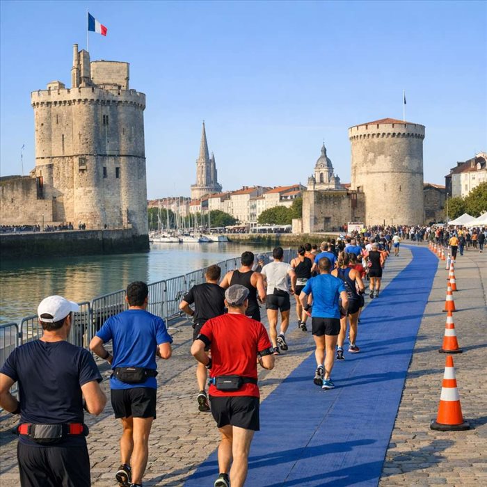Parcours marathon La Rochelle : tracé, infos et conseils